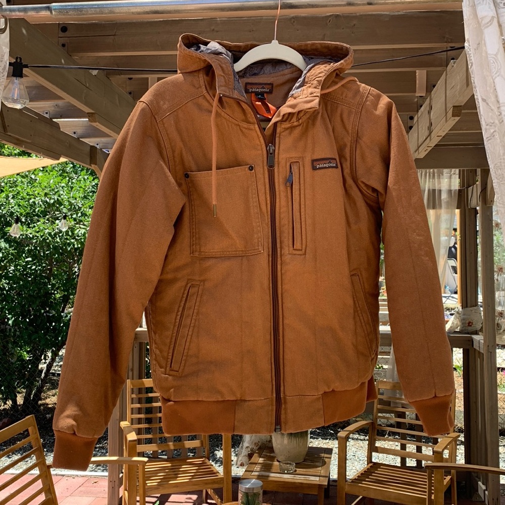 Patagonia Women's All Seasons Hemp Canvas Bomber Hoody Jacket